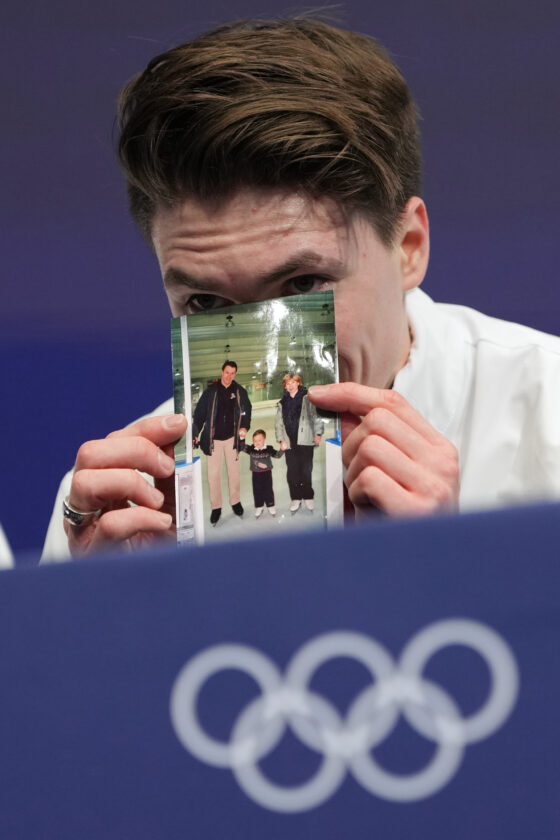 Both Olympic athletes grieving for their losses...but only one gets disqualified...WHY?