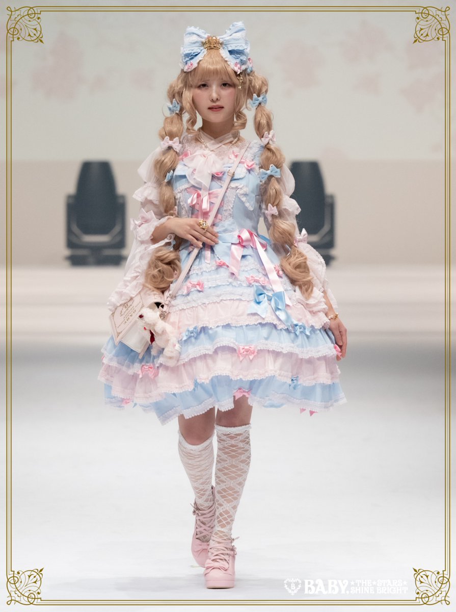 『BABY,THE STARS SHINE BRIGHT ALICE and the PIRATES BRAND-NEW COLLECTION in TOKYO』
BABY，THE STARS SHINE BRIGHT
Torte Chantillyシリーズ
モデル◇髙野涼様
#babyfs2026