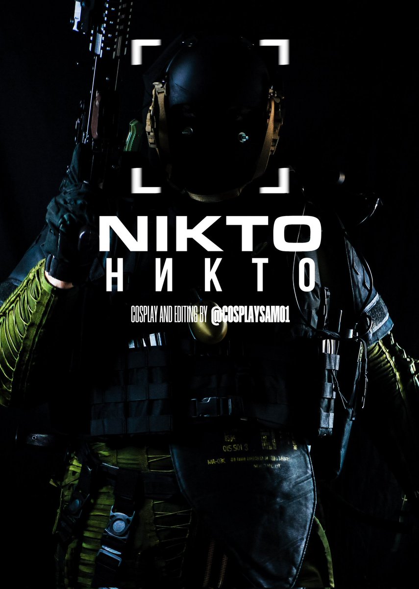 RicciSamuele01's tweet image. Nikto from Call of Duty Moderno Warfare 2019
-
#nikto #modernwarfare #cosplay #cosplayer #callofduty