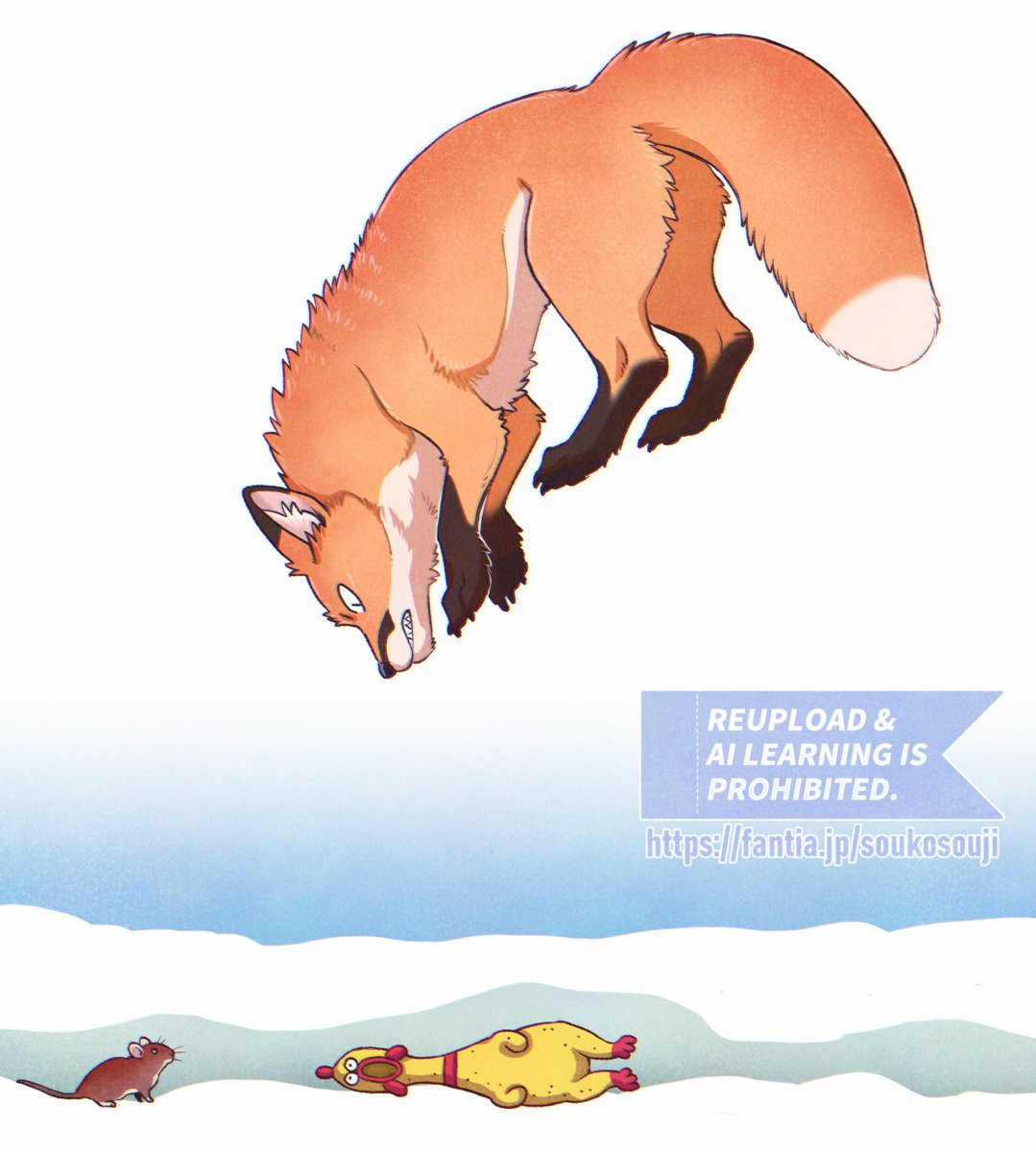 30/30  shrilling chicken trap
#furryart #feralart #ケモノ