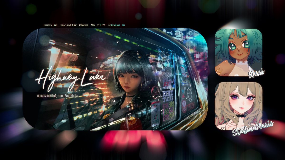 【Kerri &amp; StellinaMaris】Highway Lover【#YTSV26】

<a href="/KerriSama/">Kerribelle 🍉</a> &amp; <a href="/StellinaMaris_/">StellinaMaris 🌷🎤 bunny idol princess vtuber</a> 

YT▶️youtu.be/O2-kK-rvaOo