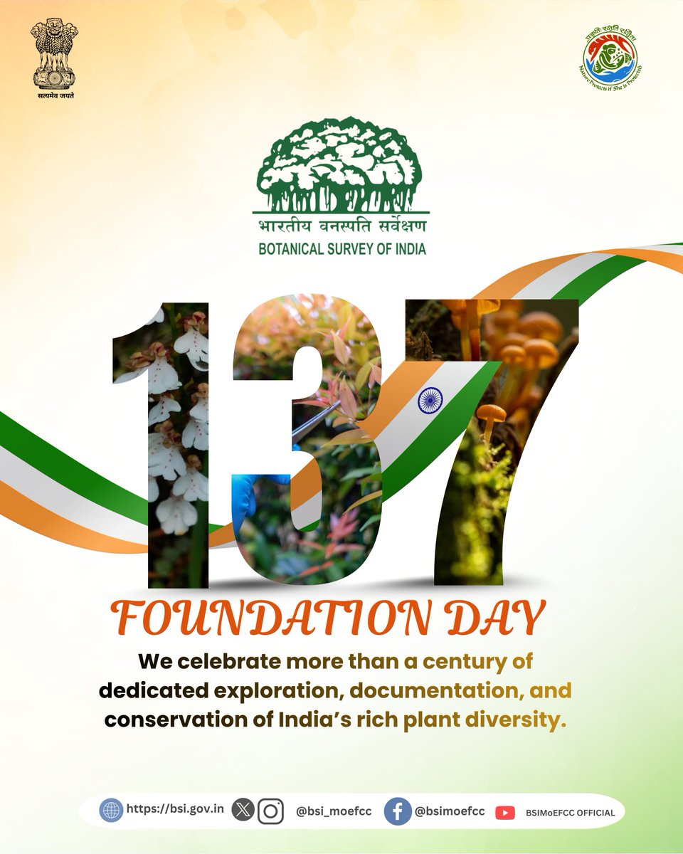 Botanical Survey of India tweet media