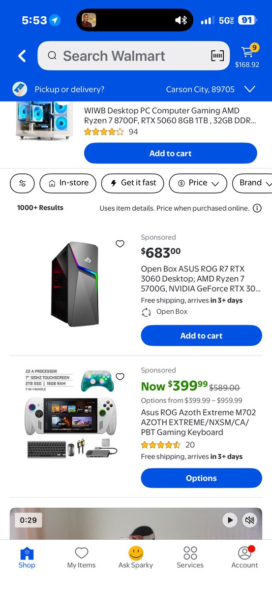 This is absolute, nothing more, then click bait. Walmart app, and online, has it for $683.