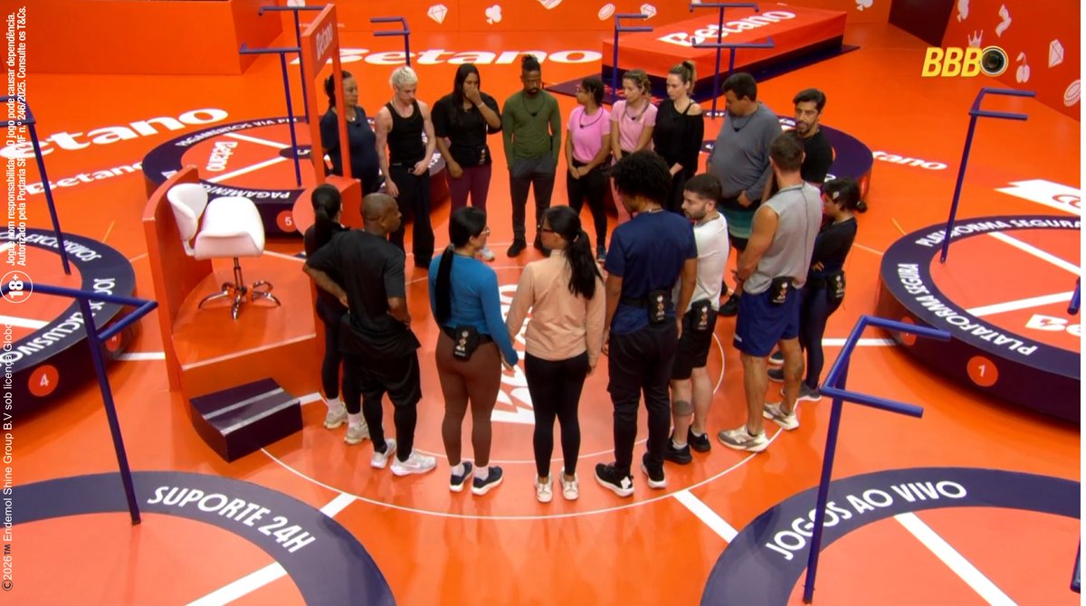 Prova de Resistência daquele jeito: emoção lá em cima, muita tensão, torcida dividida e aquela pergunta clássica: “quem vai resistir mais?”

Quem aguentar até o fim, vira Líder, e quem se diverte na Betano já tem seu palpite.

A <a href="/Betano_BR/">Betano Brasil</a> é uma plataforma 100% segura, com mais