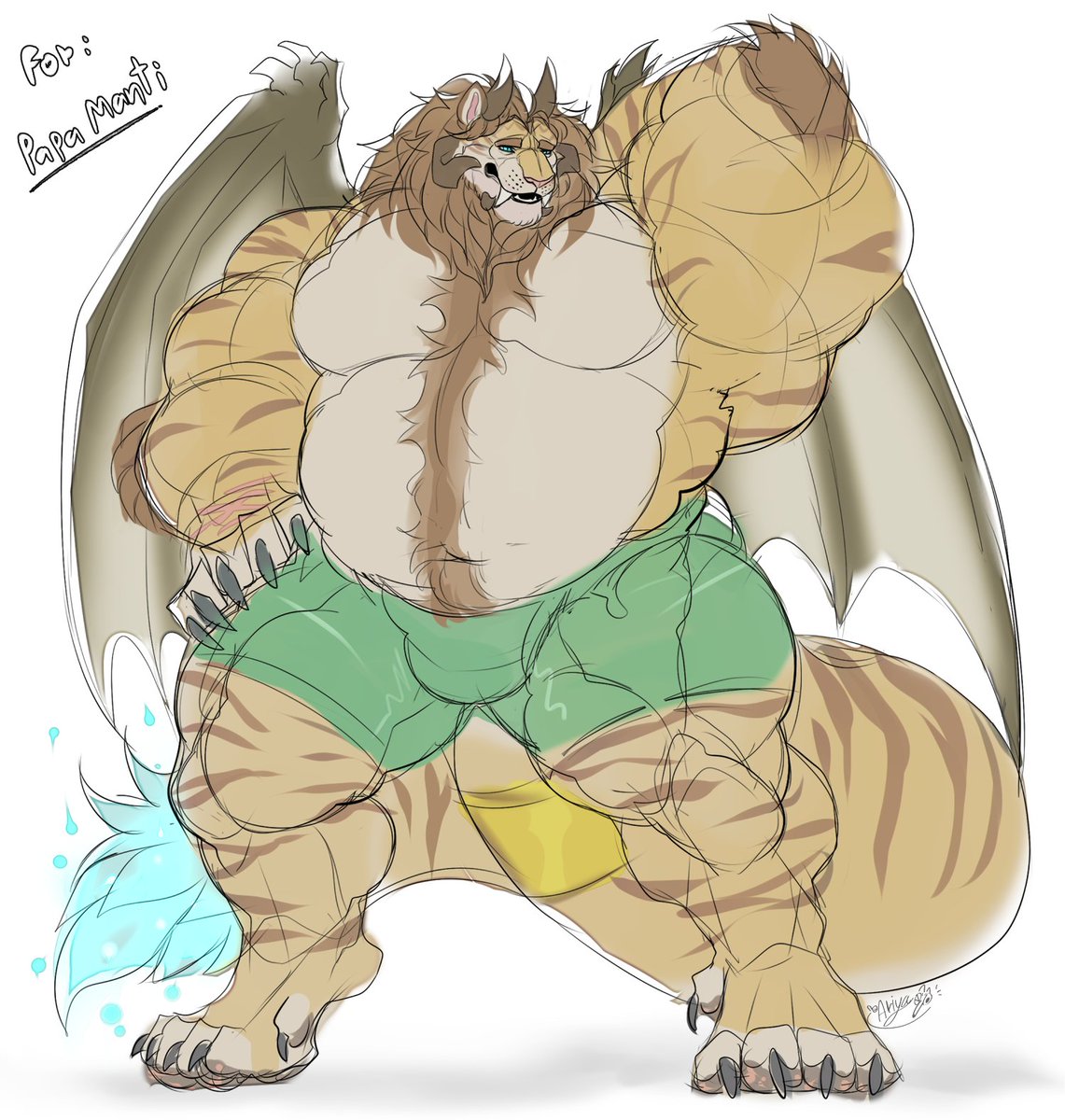 rough sketch colors for : <a href="/Papa_Manti/">Peepaw Manti</a>
