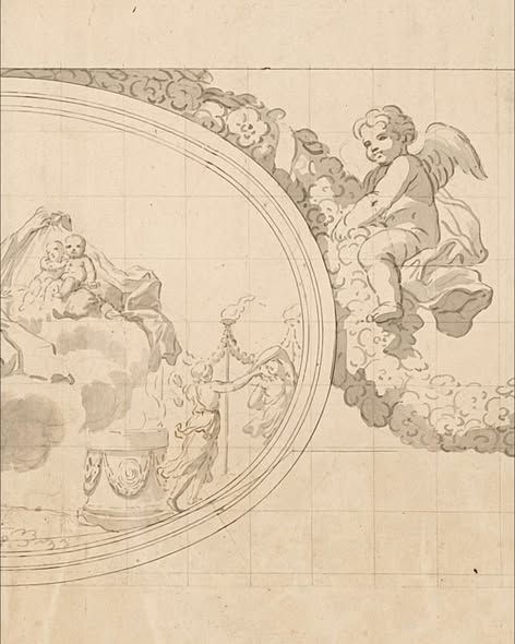 Veedor_Mouseion's tweet photo. Nuevo dibujo d José del Castillo para el M. del Prado: "Alegoría del nacimiento d los infantes gemelos Carlos y Felipe", c. 1783-1784 (15.000€, Martínez&amp;Avezuela). Interesante adquisición del pasado año, aunque desgraciadamente en 2025 no cayó ningún kempeneer, paret ni similar. https://t.co/fybpB8sBnr