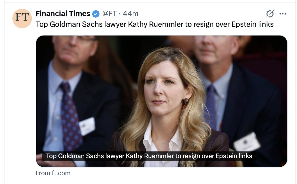 Now subpoena her, DOJ, Republicans.

Kathy Ruemmler is at her weakest; use it. But be quick. 

Get her to give up Obama, Susan Rice, Lisa Monaco.

Ask her how her buddy Epstein was paid $25 million and she $10 million on just one settlement advantageous to the Rothschilds that