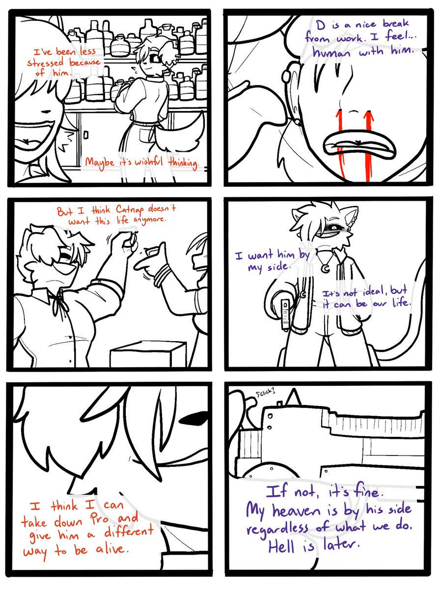 #SmilingCrittersAU #catnap #dogday 

First half of first ask owo
Lil cameo of oc for discord moot: Kon
Will do the other half in a bit because I like the question
theirrighthand.straw.page