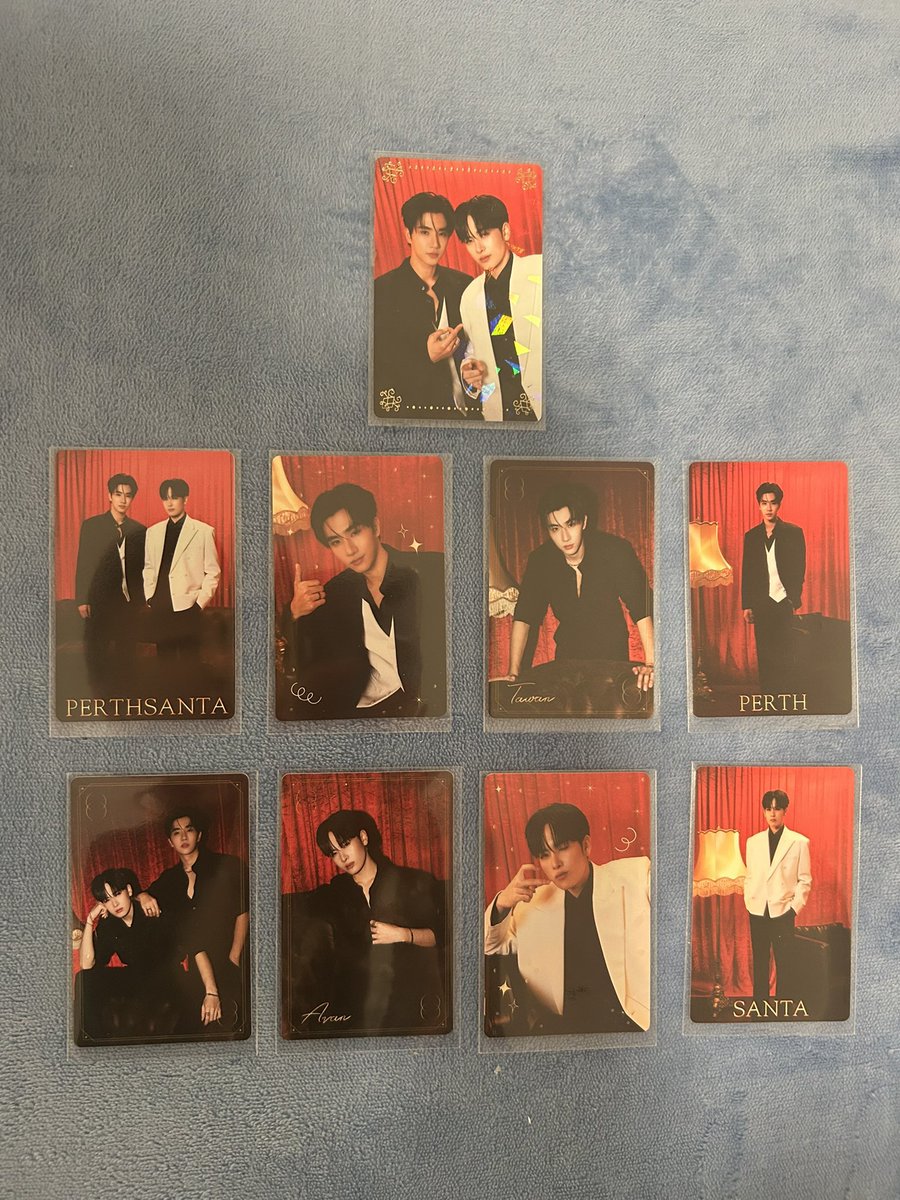 WTS PerthSanta #MeAndTheeSeriesFinalEP collectible card set w