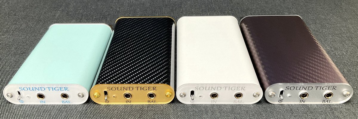 SOUND TIGER E-CM、 Idol、Immersion、Songs、Type-Lが完成しました