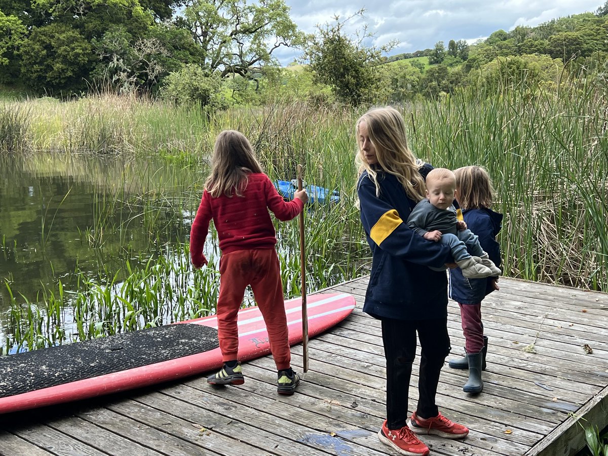 Parsa boys pond adventures.