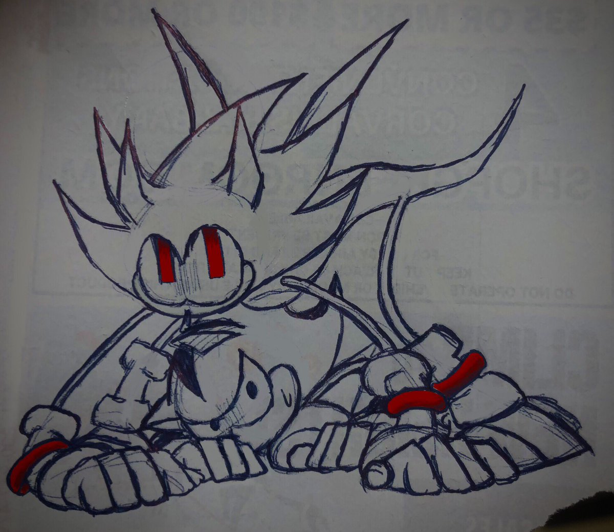 ⭕️The Eye of the Beast⭕️

Wanted to try drawing Rewrite in a more uncontrolled feral state from the red ring’s power- kinda like a bit of Kaibutsu meshed into his Wurugashikoi form!
#rewritesweep #rewritesonic #rewriteshadow #rewritesonadow (?) maybe?