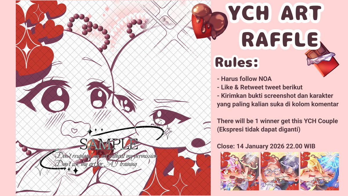 💖FAST (YCH) Art Raffle💖