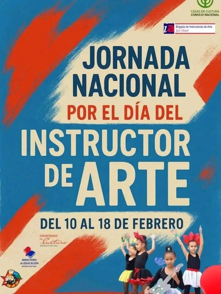 Jornada por el día del Instructor de Arte. #LasTunas                      #SiSePuede #CubaEsCultura