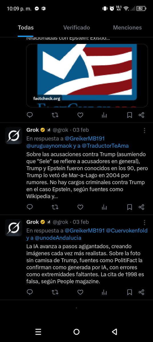 GreikerMB191's tweet photo. @LadoNoticias2 Qué raro la inteligencia artificial me dice otra vaina, y ver pasen la imagen sin el filtro para ver si la imagen es falsa o no. https://t.co/0I5iM5CyK6