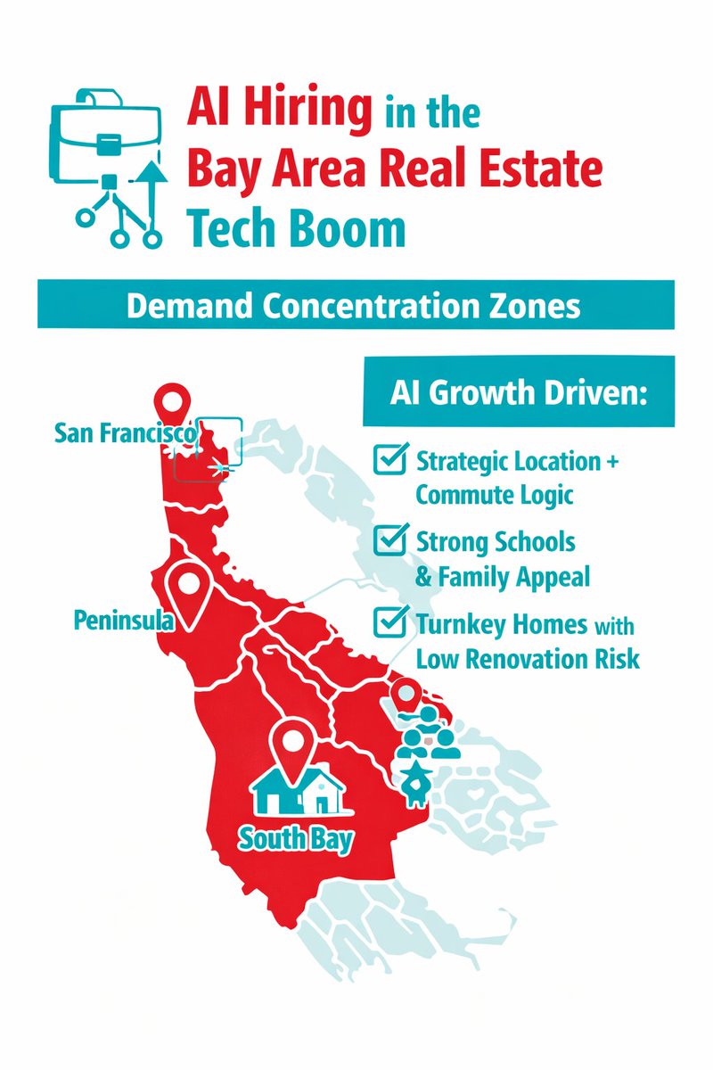 AmarRealtor's tweet photo. 🤖 Where is AI Hiring pushing HOME Buyers NEXT? 📍 Discover Bay Area Real Estate Tech Boom hotspots for Smarter Neighborhood Picks 🏡https://t.co/UjJTceN4ab
#AmarRealtor #RealEstate https://t.co/OpnEwQtD2Z