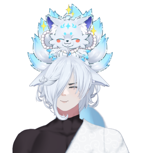 Shiro_Yemon's tweet photo. ⛧°。⋆༺🦊  Vtuber Vs Logo 👻༻⋆。°⛧

-Modelos-
🎨Forma Humana: @ArtvSaker 
🎨Forma Kitsune: @RiririRiririLux 

-Logo-
🎨: @HimisakiChan https://t.co/Hf7efyIbhg