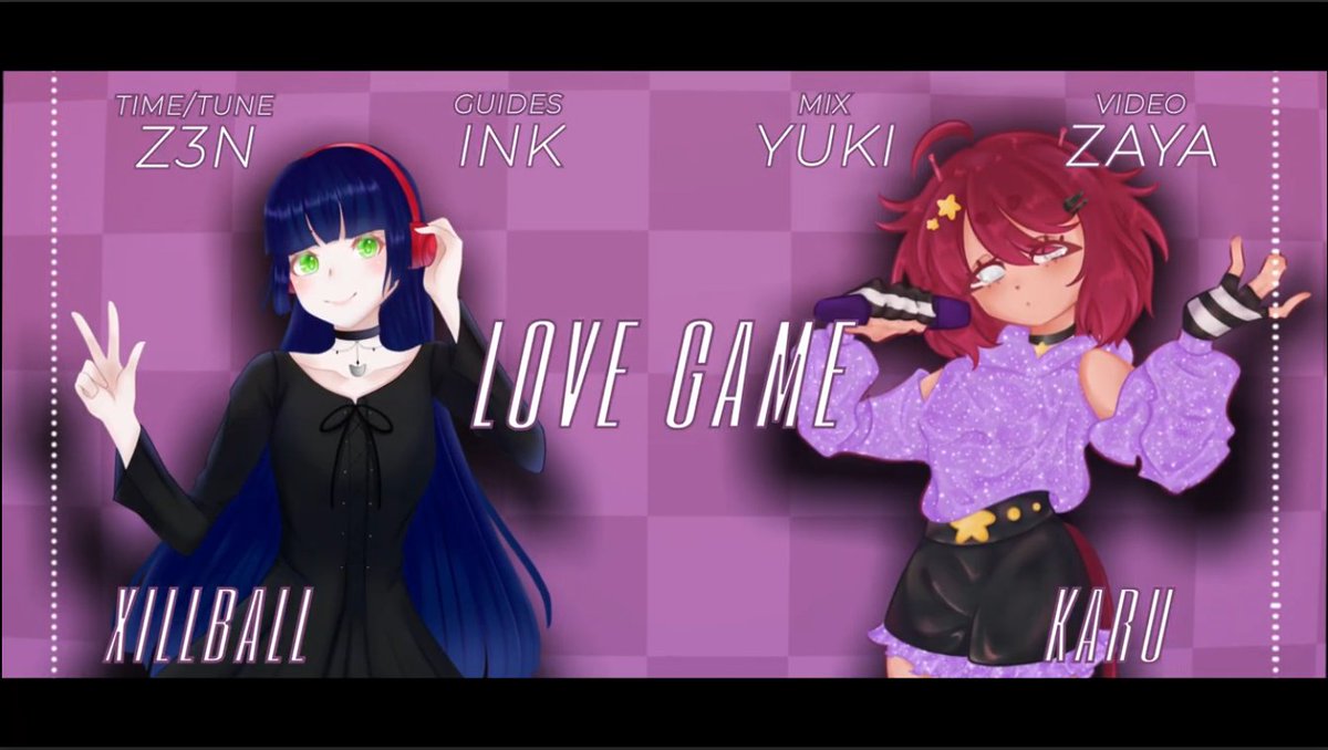 【xillball &amp; Karu】LOVE GAME【#YTSV26】

<a href="/xillball/">xillball</a> &amp; <a href="/PickYKaru/">karu ☆ HIATUS ⭐️</a>

YT▶️youtu.be/b30FJcgS00g