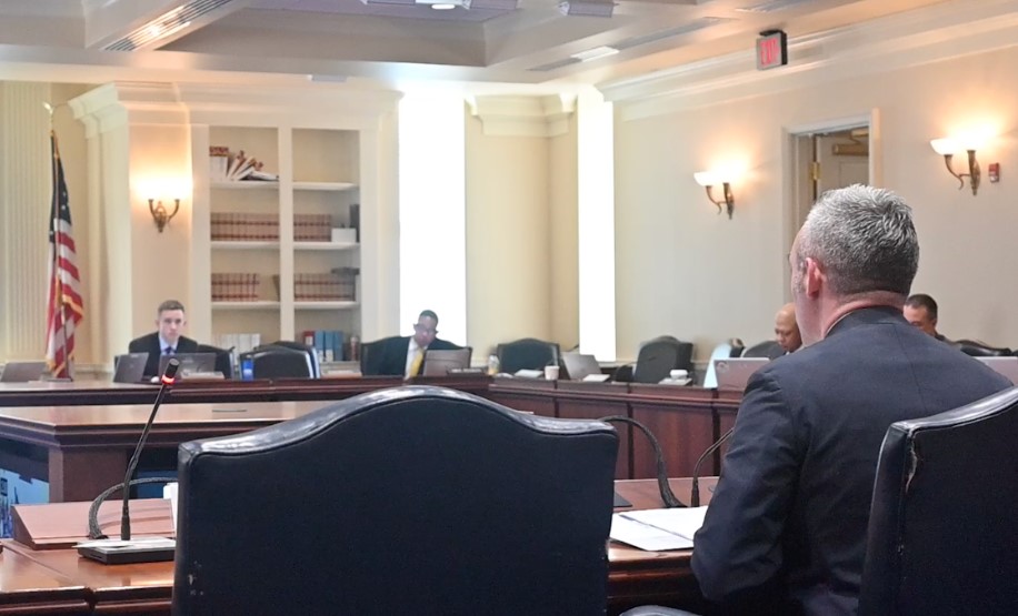MDHousing's tweet photo. Secretary Day, joined by Assistant Secretary Brad Fallon also testified on HB235 on the Neighborhood Business Development Program, which would change a local approval requirement to reduce the timeline for getting small businesses the support they need. https://t.co/HDwT3Lx6eM
