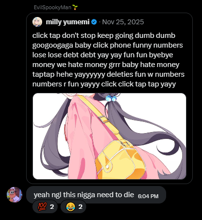 milly yumemi tweet media