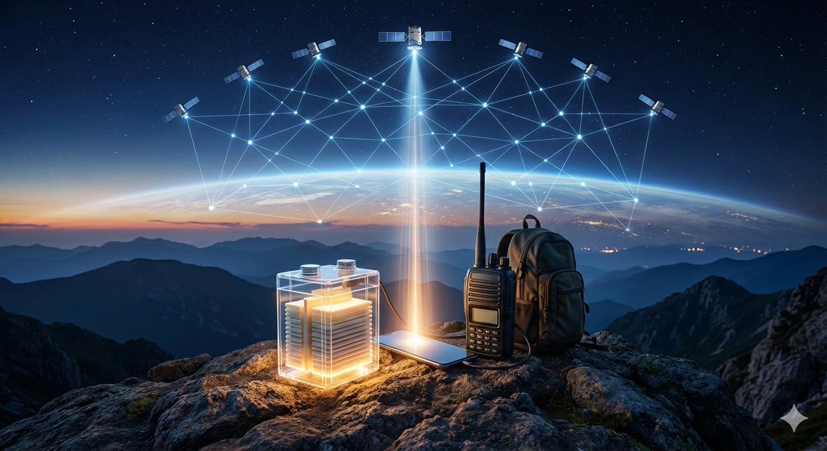 CRAEG_AC's tweet photo. 🛰️ ¿El fin de las zonas sin cobertura? Hoy en el boletín del #CRAEG analizamos los satélites Direct-to-Cell y la revolución de las baterías de estado sólido. 🔋
¡Acompáñanos en nuestra red semanal!
⏰ 9:00 PM
🎙️ Repetidores locales
🌐 IRLP: Nodo 0081 | DMR | Echolink https://t.co/sbKw7d7CAp