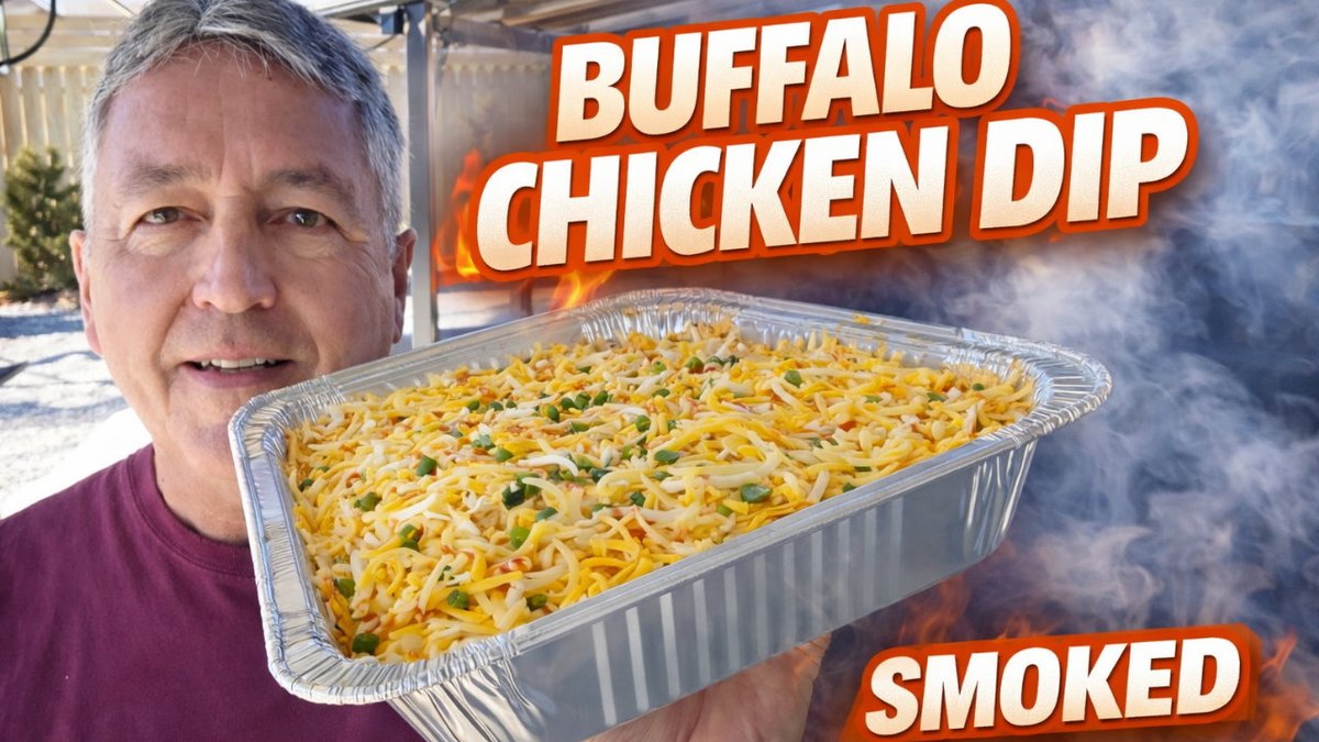 ManKitchenToo's tweet photo. Viral Buffalo Chicken Dip… Smoked Low &amp; Slow in a Pellet Grill Was Insane! https://t.co/TIE0A2uLAL via @YouTube #buffalochickendip #mankitchenrecipes #chicken #pelletgrillrecipes #zgrills #smokedappetizers #gamedayfood #superbowleats #bbqrecipes https://t.co/GJTwLuIcv7