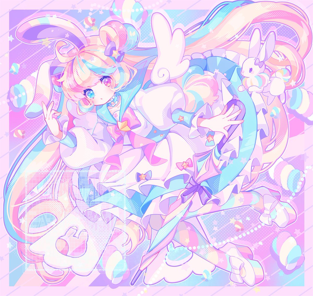 私はこういう絵を描いています