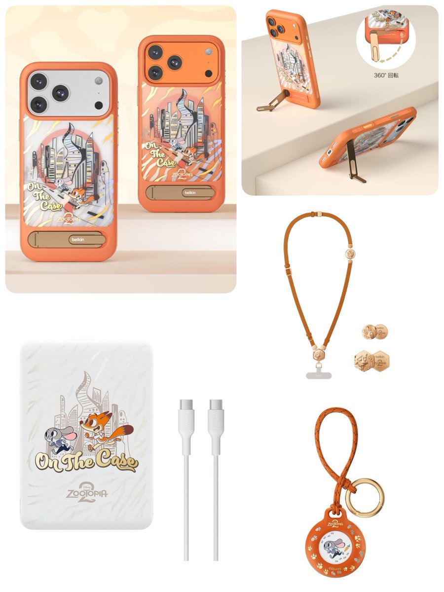 スマホアクセサリー Belkin ━━━━━━━━━━━━ #Belkin 「ズートピア2」 ✎𓂃新発売