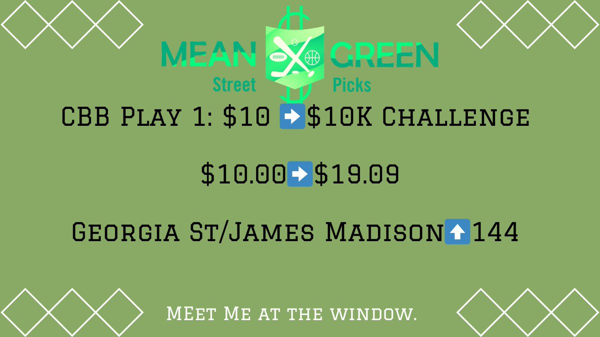 🌟🏀🌟🏀🌟🏀🌟🏀🌟🏀🌟🏀🌟
Play 1 Winner ✅💰🏀 💪🔥
#SportsBettingX #SportsGambling 
#10Kchallenge #bettingpicks