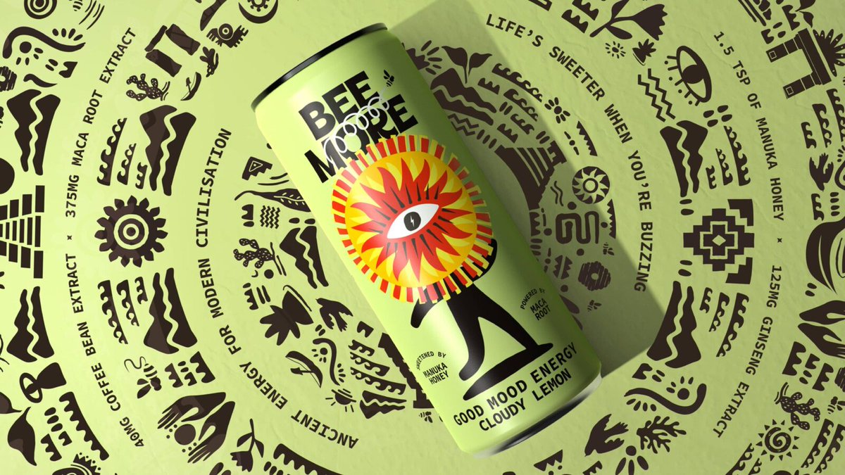 worldbrandesign's tweet image. Beemore Energy Drink by Boundless Brand Design Redefines Natural Energy on Shelf worldbranddesign.com/beemore-energy…
.
#logo #illustration #typography #packagingdesign #labeldesign #worldbranddesign #worldbranddesignsociety