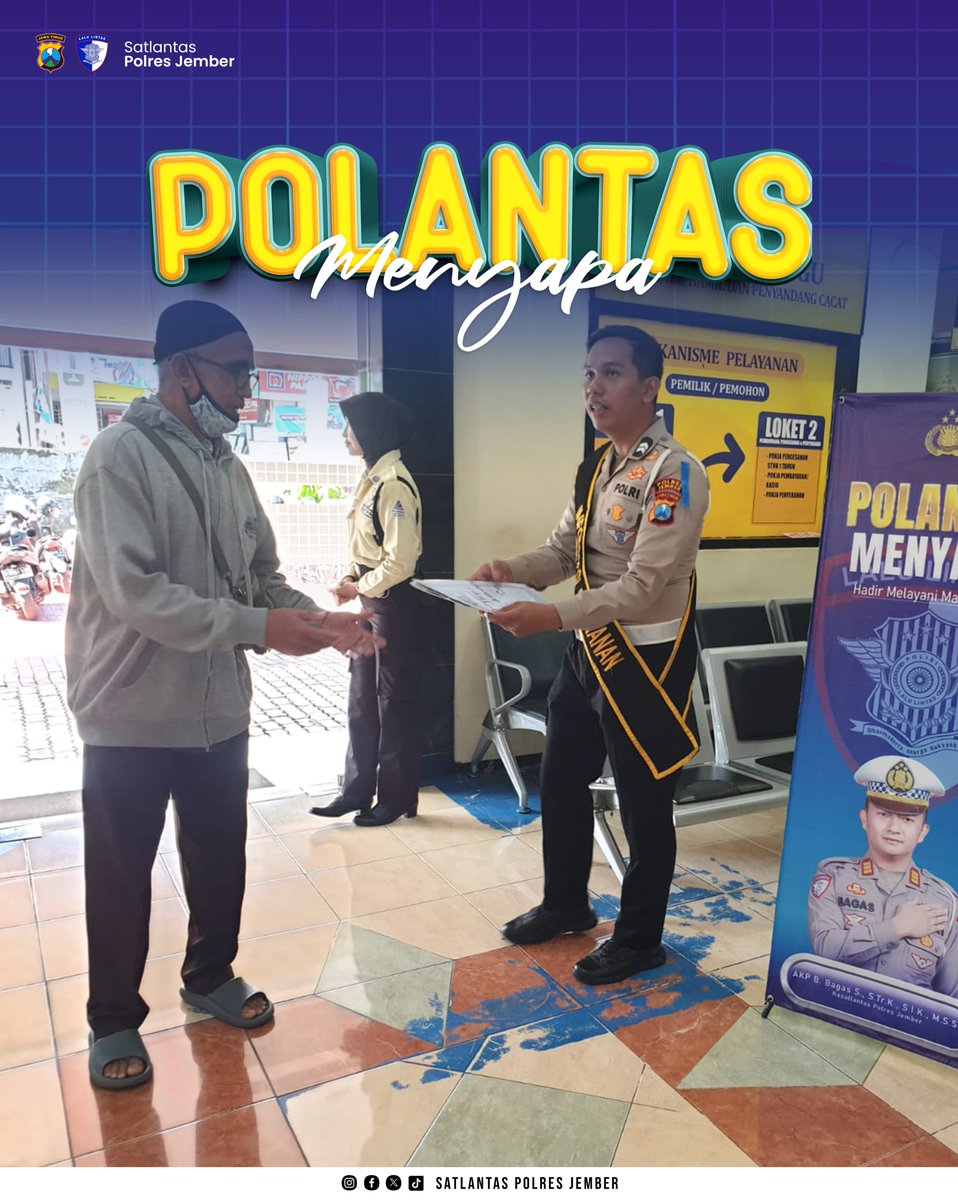Walaupun cuaca saat ini tidak menentu, tetap jaga keselamatan saat berkendara ya.

#opskeselamatansemeru2026 #polantasmenyapa #satlantaspolresjember #taatadministrasilalulintas #pelayananprima