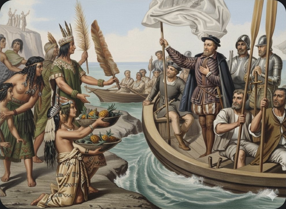 Los culpables de la epidemia de sarampión, llegando a Veracruz en el año de 1519.

Todo para perjudicar a Claudia Sheinbaum en el año 2026.