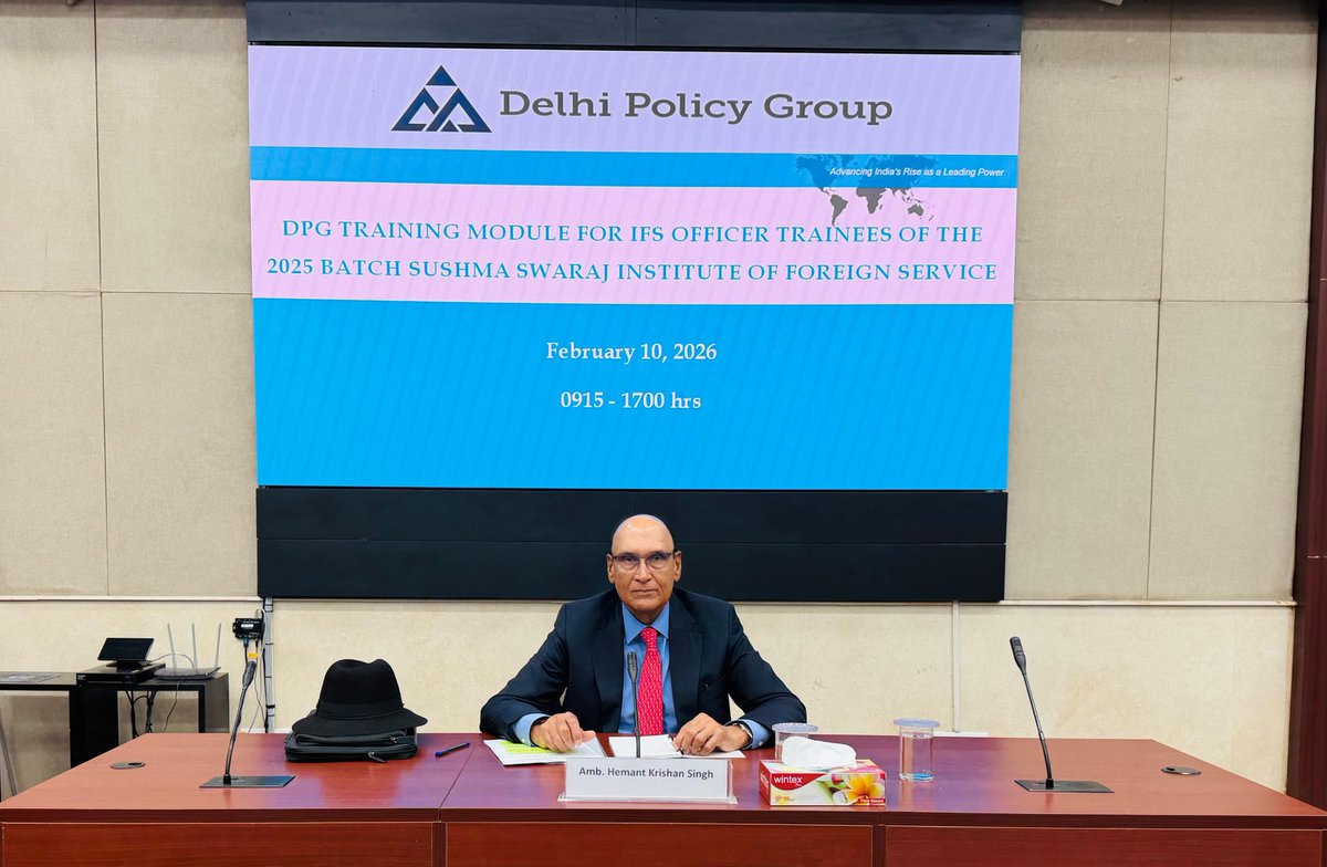 Delhi Policy Group tweet media