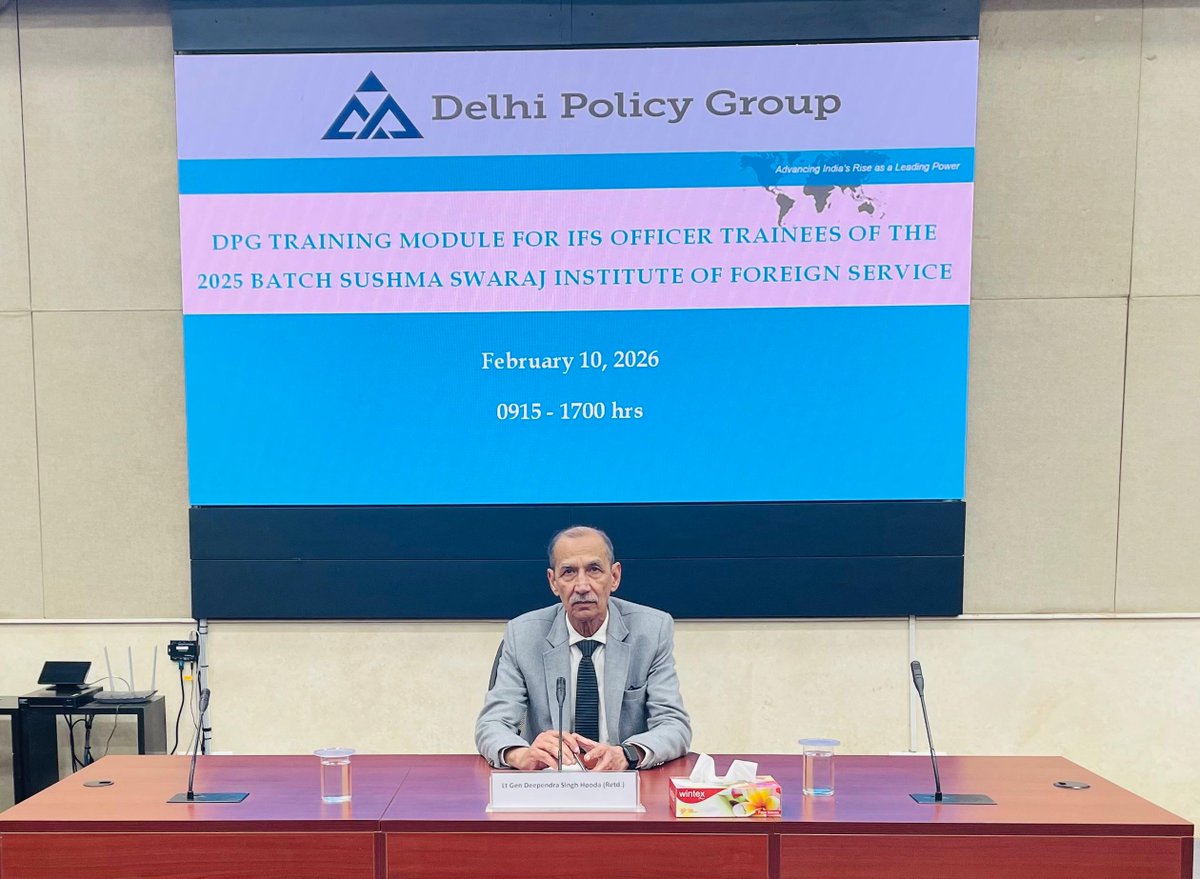 Delhi Policy Group tweet media