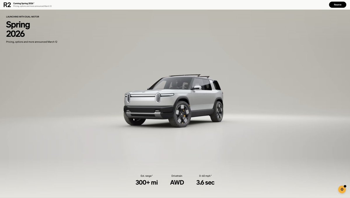 Rivian R2 Window Features Rivian has lightly updated the R2 webpage (https://t.co/lzHV7Y9iQf ...