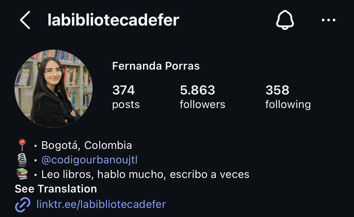 fernandaporrasv's tweet image. ¡Gente linda! 

Sigo con la meta de llegar a 6k hablando de literatura, ¿porfa me ayudan? 🥹📚✨

instagram.com/labibliotecade…