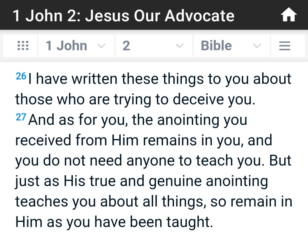 <a href="/KatharinaLeAnn/">katbyrd🐦‍⬛</a> <a href="/hickoryhill8520/">Wendell</a> <a href="/ElRoiShalom/">☆•*☆҉¨*•Be Blessed*¨*•☆</a> <a href="/elviraamberg/">Elvira Amberg</a> <a href="/albert70x7/">Albert Wang</a> <a href="/Dr_Adiele/">Noble D.A</a> <a href="/BanesLal/">Banes</a> <a href="/hereforHiswill/">I AM but a messenger</a> <a href="/JohnPiper/">John Piper</a> <a href="/KelmStephen/">Stephen Kelm</a> <a href="/great0727/">Kim,Jong-ill</a> Rather, as it is written:

“No eye has seen, no ear has heard, no heart has imagined, what God has prepared for those who love Him.” But God has revealed it to us by the Spirit!

1 Corinthians 2:9-10

"We do not need anyone to teach us!" We have the Holy Spirit &amp; walk in faith!👇