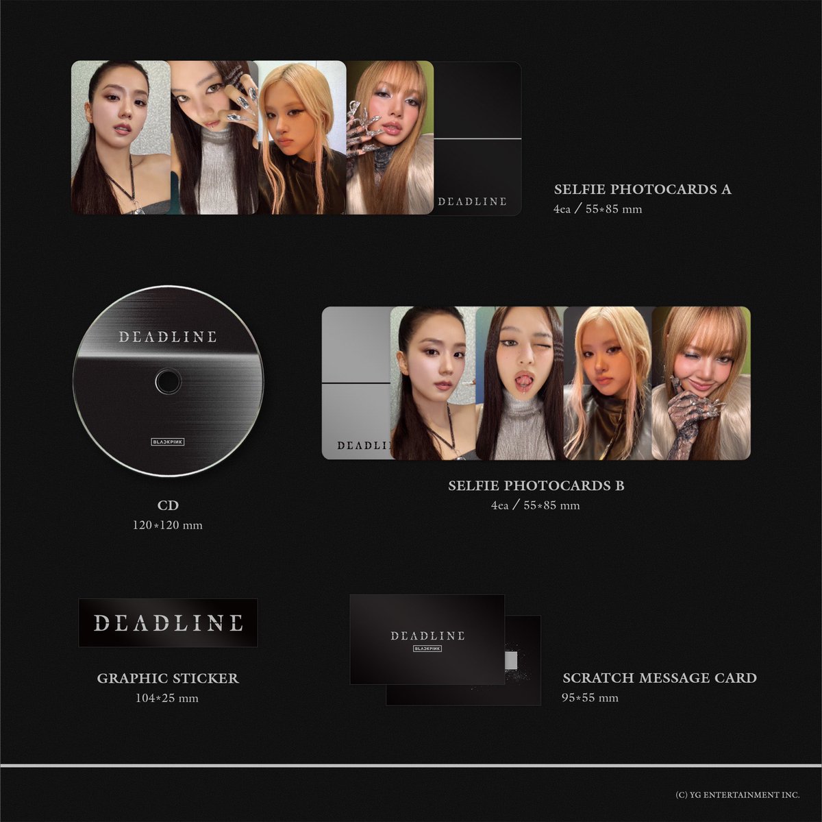 BLINKSTATS's tweet photo. #BLACKPINK [DEADLINE] GRAY Ver. 

PRE-SAVE • ADD • ORDER
▶️ https://t.co/QFdWpWlmc9

@BLACKPINK #DEADLINE https://t.co/0GBXK55qV8