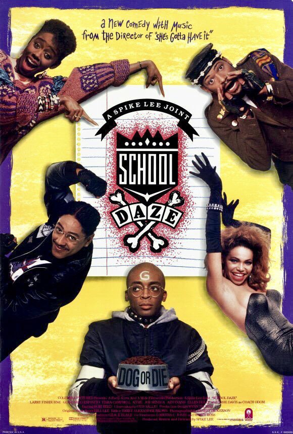 FilmNewsNos's tweet photo. 🎬MOVIE HISTORY: 38 years ago today, February 12, 1988 the movie ‘School Daze’ opened in theaters!
#LaurenceFishburne #GiancarloEsposito #TishaCampbell #Kyme #JoeSeneca #EllenHolly #ArtEvans #OssieDavis #BillNunn #BradfordMarsalis #KadeemHardison #DarrylMBell #JoieLee #SpikeLee https://t.co/OBnUEIulgK