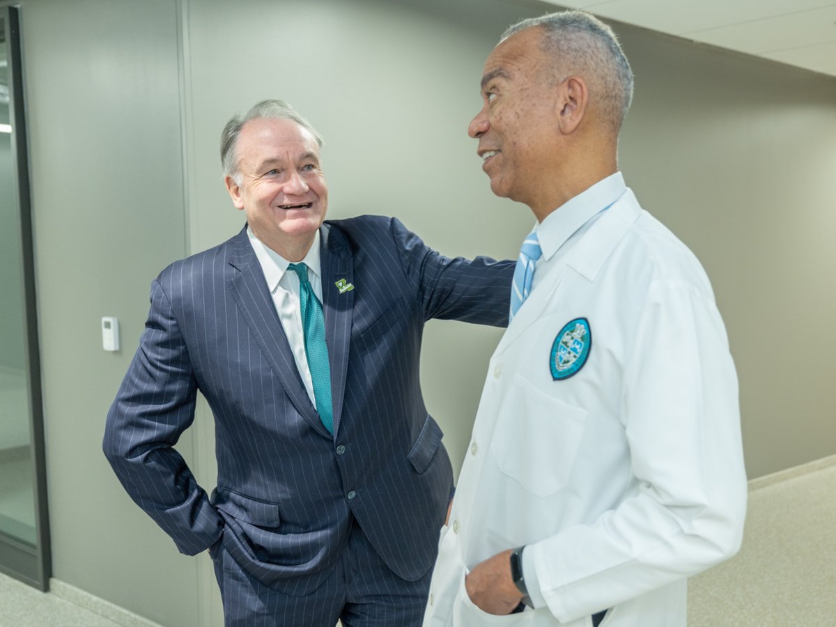 TUFitts's tweet photo. Yesterday, we celebrated the opening of renovated lab space in @Tulane Hutchinson Memorial Building. This $35 million investment represents a historic transformation of our downtown campus and expands biomedical research improving health outcomes across the Gulf South and globe. https://t.co/tDntKN5ckq