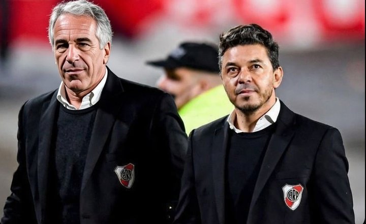Gallardo despues de que lo salio a bancar Alberto