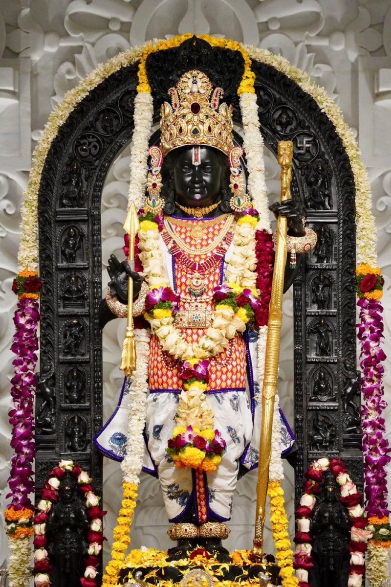 श्री अयोध्या धाम में प्रभु श्री रामलला जी के दिव्य दर्शन।

प्रभु श्री राम जी की कृपा हम सभी भक्तों पर सदैव बनी रहे।

जय जय श्री राम 🚩🚩