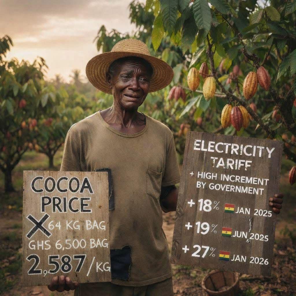 Now Ghanaians have seen the thorough color of NDC party eiii Resetting paaaaa nie 😭😭😭 

This government promises cocoa farmers to win power tweaaaaaaaaa. 
<a href="/Cassielforson/">Cassiel Ato Forson (PhD)</a> <a href="/JDMahama/">John Dramani Mahama</a> <a href="/360_ndc/">NDC 360💚</a> <a href="/AfiaDimple_/">Afia Dimple🦋</a> <a href="/Gen_Buhari_/">Gen. Buhari</a> <a href="/sonofjacob98/">DANQUAH-BUSIA-DOMBO TRADITION 🟡⚫️🟢</a> <a href="/DashelleAdu/">Ms.NPP</a> <a href="/wofa_cle/">Wofa Cle</a> <a href="/WontumiTV/">Wontumi Communications</a> <a href="/MrIrish3/">Mr Irish</a>