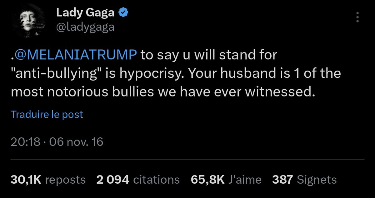 people who genuinely believe she's MAGA (which is basically no one because y'all are just doing this for stan wars) are dumb asl because she was already following her when she tweeted this and has been VERY MUCH vocal abt how she hates the Trump admin 😭