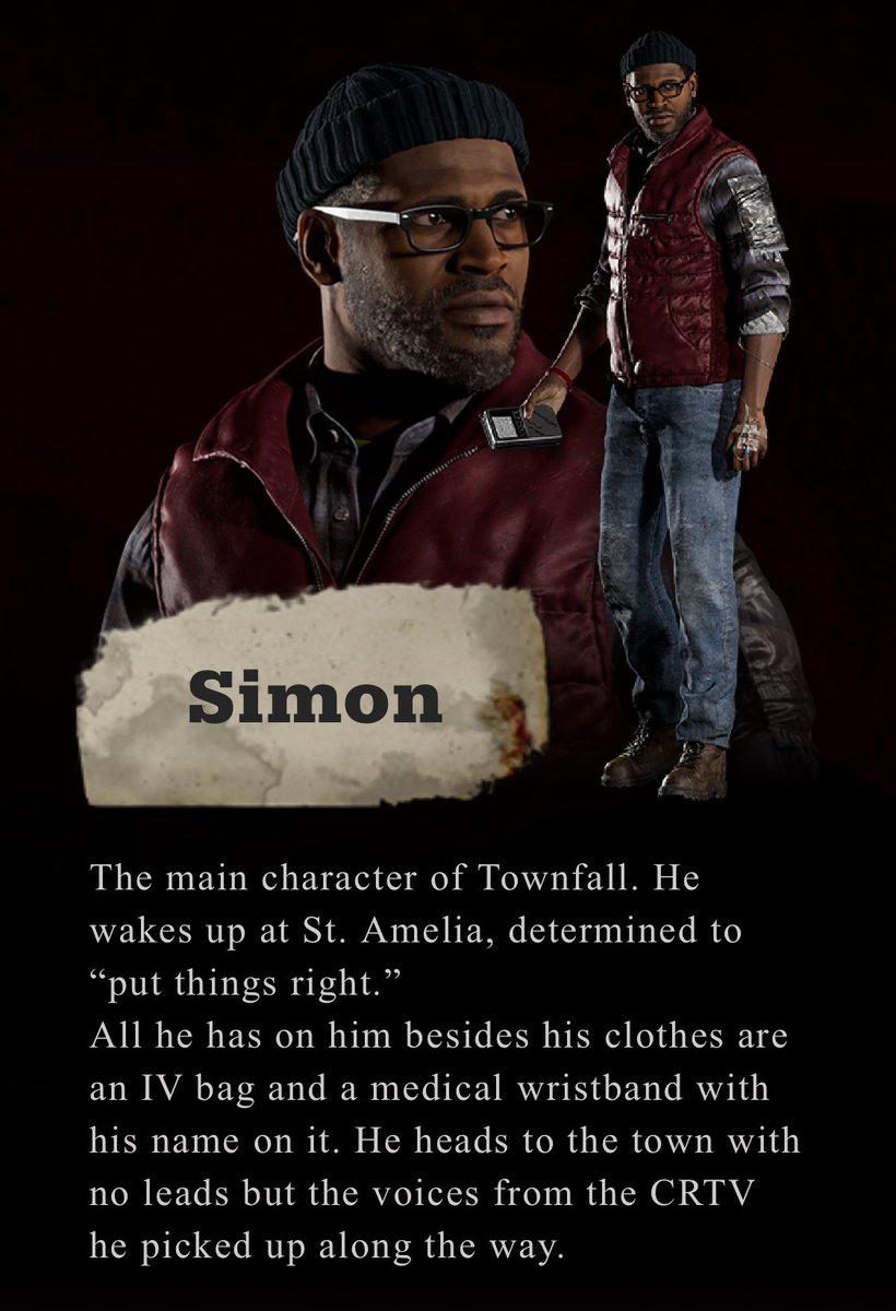 Silent Hill: Townfall protagonist - Simon