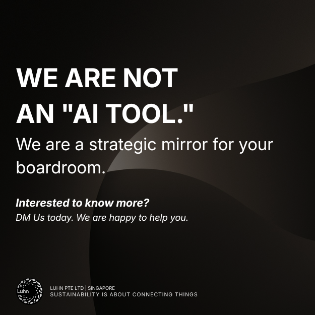 LuhnESG's tweet photo. Stop treating AI like a utility. Treat it like a board member.

Most want automation. You need judgment.

Luhn AI acts as a Strategic Mirror, reflecting the flaws and risks human bias overlooks.

Ready for a second opinion that doesn't hold back?

DM us. https://t.co/96q7aBQUUK