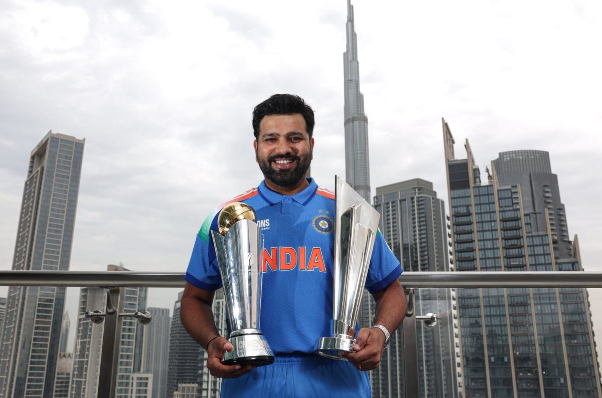 🚨 ROHIT SHARMA TALKS ABOUT 2027 WORLD CUP 🚨

"I will definitely want to go out there &amp; win the World Cup for my country, that is something that I've always looked upon, I've grown up watching this 50-over WC. There was no T20 WC, no IPL, no WTC back then and that was the