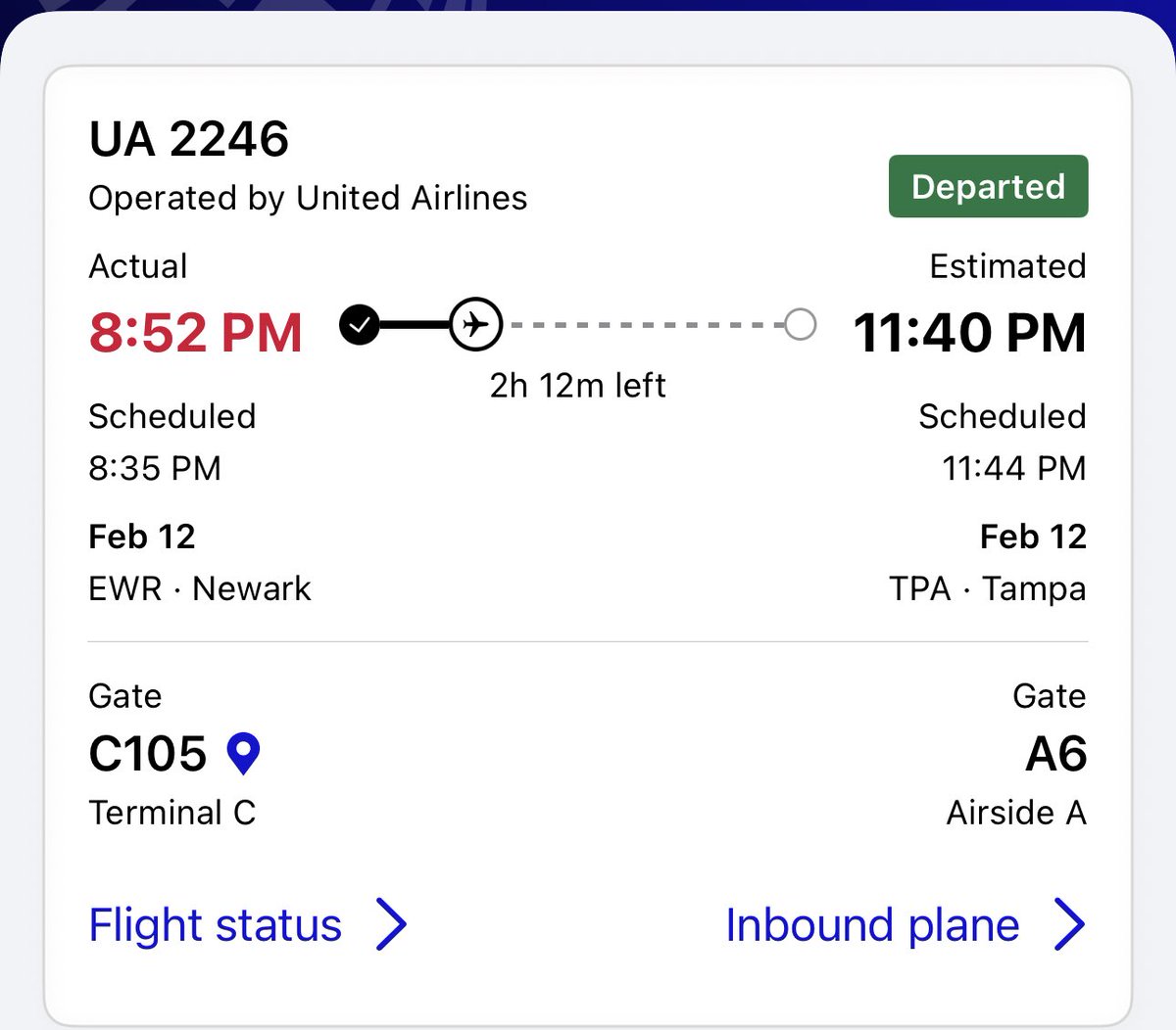 Urbs23's tweet photo. What a great job ⁦⁦@united⁩  9:28 and still on the ground!  No bad weather. Plane was at gate for 2 hours and then decide before boarding to clean it and do security sweep! https://t.co/avZTVB5y1u