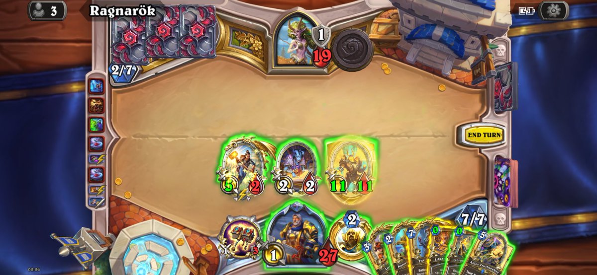 Smurlos's tweet photo. Earlier legend this month! Pure libram paladin 💥 Countess winning games with 2 mana legendaries 💜 https://t.co/xLvJfDO3Eo