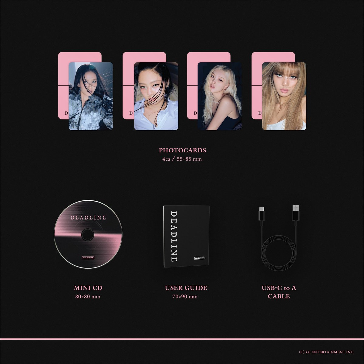 BLACKPINK 3rd MINI ALBUM [DEADLINE] (Visual Update) - MOOD LIGHT
